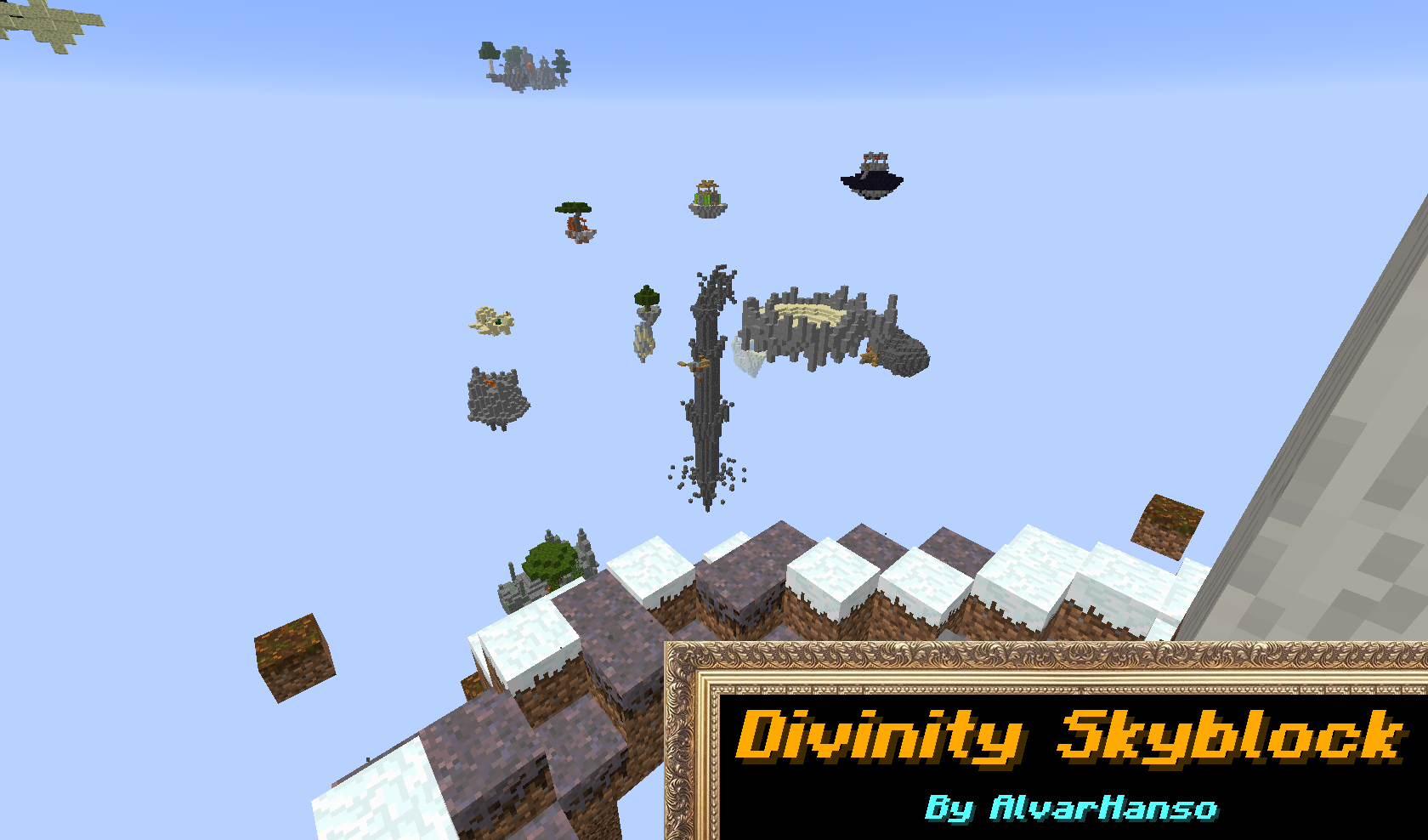 Скачать Divinity SkyBlock для Minecraft 1.13.2